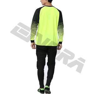 ชุดผู้รักษาประตูโพลีเอสเตอร์แบบซับลิเมชั่นเต็มตัว ชุดกีฬาทีมพิมพ์โลโก้ชื่อทีมตามสั่ง ชุดฟุตบอล ONDRA INDUSTRIES - Product Image 4