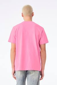 T-shirt en jersey de coton uni de haute qualité, col rond, style basique pour tous les jours, pour les programmes de marque et les commandes en gros - Product Image 4