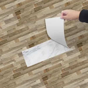 Self-Adhesive <b>Vinyl</b> <b>Flooring</b> <b>Sticker</b> Waterproof Peel and Stick 3pcs Home Decor Wall <b>Stickers</b> - Product Image 1