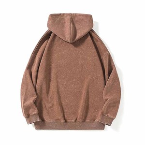 Sweats à capuche surdimensionnés streetwear, sweats à capuche personnalisés à lavage acide, sweats à capuche lourds - Product Image 4
