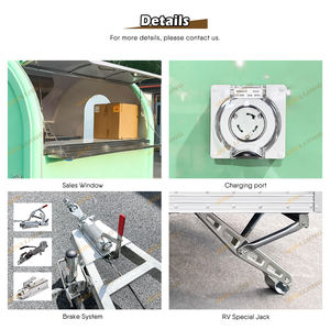 जिनिजिंग स्ट्रीट टॉबल मोबाइल हॉट डॉग पिज्जा फास्ट फूड ट्रक कॉफी वैन की दुकान बीयर रस बार आइसक्रीम ट्रेलर पूरी तरह से सुसज्जित - Product Image 3