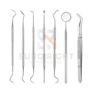 5 instruments chirurgicaux dentaires électriques en acier inoxydable, outils à double sonde, hachette, nettoyeur de dents, soins bucco-dentaires, blanchiment, haute qualité - Product Image 3