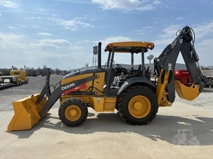 Cargadora de Dirección Deslizante DEEERE 310SL HL 2021, Carga Nominal de 40 Toneladas - Product Image 4