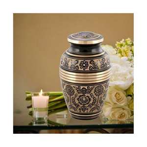 Urnas de cenizas funerarias personalizables al por mayor de alta calidad para recuerdo de cremación de mascotas de bebé humano estilo europeo 220 pulgadas cúbicas - Product Image 4