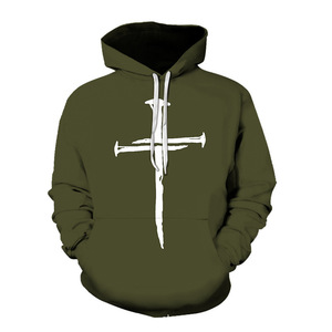 Sudadera con capucha de gran tamaño unisex con logotipo personalizado bordado sudadera de hombre para la temporada de invierno método de impresión digital - Product Image 6