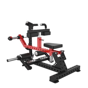 Appareil de fitness commercial pour l'exercice d'élevation des mollets, utilisable en position debout et assise, avec fonction latérale - Product Image 1