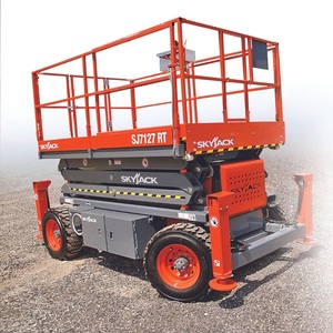 Plateforme de travail en hauteur électrique hydraulique mini, élévateur à ciseaux, prix d'usine avantageux - Product Image 1