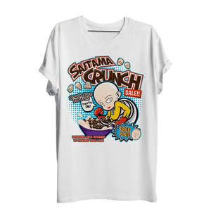 T-shirt One Punch Anime 100% coton jersey respirant et confortable avec impression numérique et logo décoratif - Product Image 3