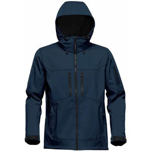 Nuevo diseño de moda cortavientos impermeable suave Shell al aire libre invierno lluvia chaquetas deportes senderismo correr ropa de trabajo chaquetas de lluvia - Product Image 2