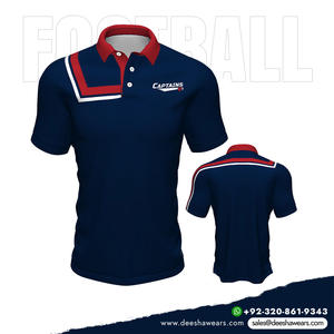 Camisetas de Polo de Fútbol Americano de Alto Rendimiento, Transpirables, Tallas Grandes, Ropa de Equipo de Verano, Secado Rápido, Antibacterianas, Anti-UV, para Entrenamiento - Product Image 4