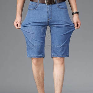 Precio Razonable Venta Caliente En Nuevo Stock Hombres Jeans Diseño Corto Sus Propios Hombres Jeans Corto Cómodo Desgaste Hombres Jeans Corto - Product Image 2