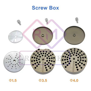 Boîtier de vis à os en aluminium Vis de support Boîte de rangement pour stérilisation Autoclavable Orthopédie vétérinaire PAR MEDICAB INSTRUMENTS - Product Image 3