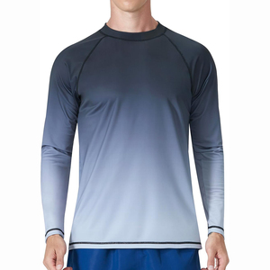 Nueva llegada de alta calidad precio barato unisex hombres camiseta con logotipo personalizado impresión hombres manga larga hombres camisetas personalizadas - Product Image 3