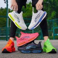 Sepatu Lari Bantalan Udara Nyaman Tahan Lama Ringan Bernapas Universal Pria Wanita Ukuran Besar Sneakers Baru
