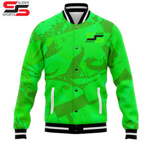 Abrigo universitario de bombardero de béisbol personalizado para hombre, ropa de calle bordada para exteriores, chaquetas de invierno Letterman 2026 - Product Image 4