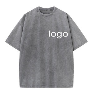 T-shirt court anti-boulochage pour hommes personnalisé coton respirant nouveau Design grande taille hommes t-shirts en gros style décontracté - Product Image 3