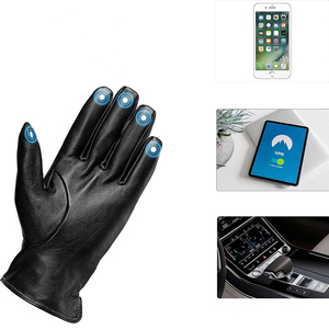 Guantes de moda de cuero hechos a medida de todos los tamaños disponibles de alta calidad Venta caliente guantes de moda de cuero de dedo completo para hombres y mujeres - Product Image 4