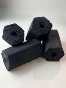 ถ่านบาร์บีคิวเนื้อแข็งแบบอินโดนีเซียเมอราเดสเผาไหม้แข็งแรง6500J เถ้า10% สีดำธรรมชาติสำหรับถนนอียิปต์ Shisha - Product Image 5