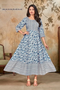 ชุดราตรีผ้าเรยอนสำหรับสตรีพิมพ์ลายพร้อมงานเย็บปักถักร้อยเรียงตามลำดับสำหรับผู้ส่งออกทั่วโลก - Product Image 4