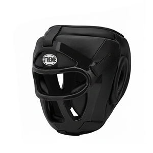 Casque de boxe portable entièrement fermé Xtreme Boxing MG-009 2026 personnalisable pour l'entraînement Sanda, en microfibre PU épaissie pour Muay Thai - Product Image 4