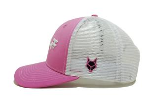 Gorras de camionero con logotipo bordado de lobo personalizado, sombreros deportivos rosas, ajuste ajustable, sombreros deportivos al aire libre Unisex, proveedor de Vietnam - Product Image 4