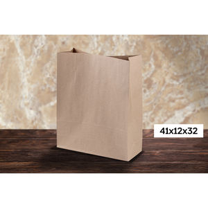 Bolsas de Papel Kraft para Alimentos 41x12cm, Papel Kraft, B2B - Product Image 1