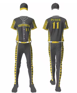 Uniforme de béisbol unisex más vendido, uniforme de béisbol personalizado, ropa de equipo, uniforme de béisbol - Product Image 6