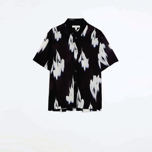 เสื้อฮาวายแขนสั้นสำหรับผู้ชาย, เสื้อฮาวายแฟชั่นสำหรับผู้ชายเสื้อโพลีเอสเตอร์ผ้าฝ้ายระบายอากาศใส่ตามท้องถนน - Product Image 6