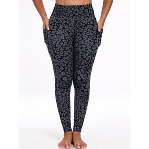 Leggings de Verano para Mujer, Cálidos, 100% Algodón, Color Sólido, Tallas Grandes S-5XL, Cintura Media, Transpirables, con Costuras Técnicas Antibacterianas - Product Image 3