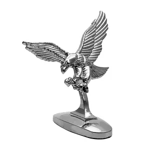 Customized Car Front Ornament 3D Flying Eagle Car Letter Logo Emblem Badge for Auto Car-Styling