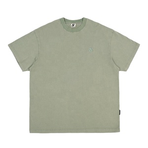 distressed design mens oversize <b>acid</b> washed t shirts custom logo <b>drop</b>-shoulder style blank t shirt men - Product Image 2