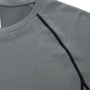 Rashguard de MMA Personalizado de Alta Calidad para Hombre, Transpirable, Spandex/Poliéster 220g, Manga Larga, OEM/ODM, Ropa de Entrenamiento - Product Image 3