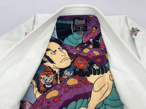 เครื่องแบบศิลปะการต่อสู้แบบยูนิเซ็กส์ผ้าฝ้าย100% ออกแบบได้ตามต้องการสำหรับฝึกฝน Jiu Jitsu และเทควันโด - Product Image 3