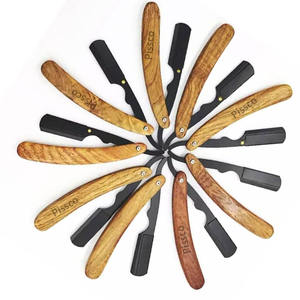 Navaja de barbero con cuchillas de acero inoxidable, navajas para depilación, navajas de afeitar de acero inoxidable, 1 unidad - Product Image 4