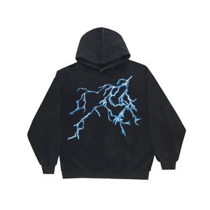 Sweats à capuche personnalisés pour hommes et femmes, polaire, pull-over, hiver, chaud, streetwear, style décontracté, manches longues, broderie de haute qualité, impression - Product Image 6