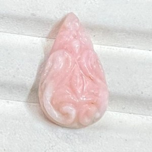 Hermoso arte mogol hecho a mano tallado Rosa ópalo piedra preciosa corte de pera Natural CAMBIO DE Color para joyería paquete a granel - Product Image 2