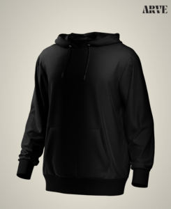 Sweat à capuche surdimensionné pour imprimer 100% coton tailles chaudes et confortables EU et US - Product Image 2