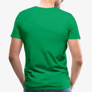 Hombres 100% Supima algodón rayas cuello redondo Camiseta - Product Image 2