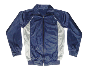 Chaqueta de manga larga para mujer, chaqueta con logotipo personalizado de excelente calidad, a rayas y cremallera, venta al por mayor - Product Image 3