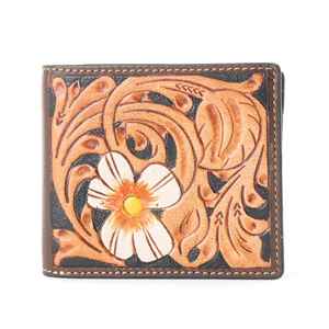 กระเป๋าสตางค์หนังวัวแท้ทำมือ สไตล์ยุโรป ดีไซน์หรูหรา เป็นมิตรกับสิ่งแวดล้อม  งานฝีมือยอดนิยม  สำหรับทั้งชายและหญิง - Product Image 1