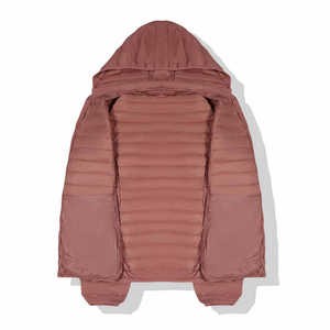 Wholesale New Arrival Custom Logo Printed Quilted <b>Waterproof</b> Winter Puffer <b>Jacket</b> Women <b>Plus</b> <b>Size</b> Option High Quality Fabric - Product Image 3