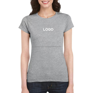 T-shirts personnalisés pour femmes grandes tailles 100% coton respirant léger confortable à porter bouton manches courtes décontracté streetwear - Product Image 3