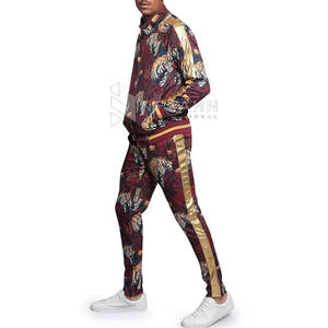 Algodón Poliéster Hecho Mejor Calidad Sublimación Chándal Hecho En Pakistán Ligero Mejor Diseño Hombres Chándales - Product Image 4