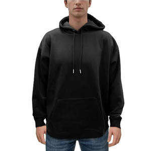 Hoodie épais et lourd 500 400 g/m² pour homme, coupe ample, en molleton de coton, personnalisable, style baggy, coupe courte, surdimensionné, fabricant de hoodies - Product Image 5