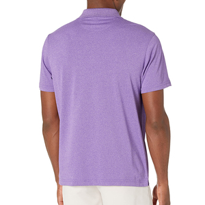 2024 <b>Classic</b> Style Men's for Shirt Cotton Polyester High Quality Knitted Quick Dry Short Sleeve Solid Pattern Custom Logo - Product Image 5