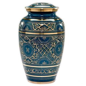 Urnes funéraires en métal très demandées pour les cendres humaines, disponibles en grande capacité, provenant d'un exportateur et fabricant indien - Product Image 2