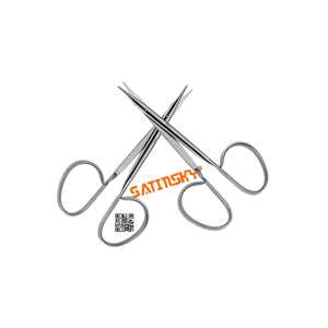 Ciseaux délicats ciseaux strabisme 11 CM Microchirurgie Acier inoxydable Fabriqué avec AISI 420 De Source réputée - Product Image 5