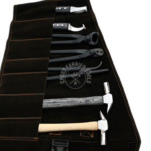Estuche Profesional para Herraje de Caballos, Juego de Herramientas de Herrador, Extractor de Clavos, Alicates, Cuchillo para Cascos y Martillo de Recorte - Product Image 4