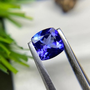 Gemas Mehrajudin, Tanzanita Azul Corte Esmeralda 100% Natural, Corte Pera, 1 Quilate, Grado AAA, Certificada por Terceros para Joyería - Product Image 3
