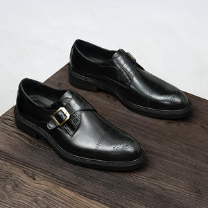 Chaussures d'affaires de haute qualité avec absorption des chocs et surface imperméable, chaussures formelles pour hommes, chaussures en cuir - Product Image 3